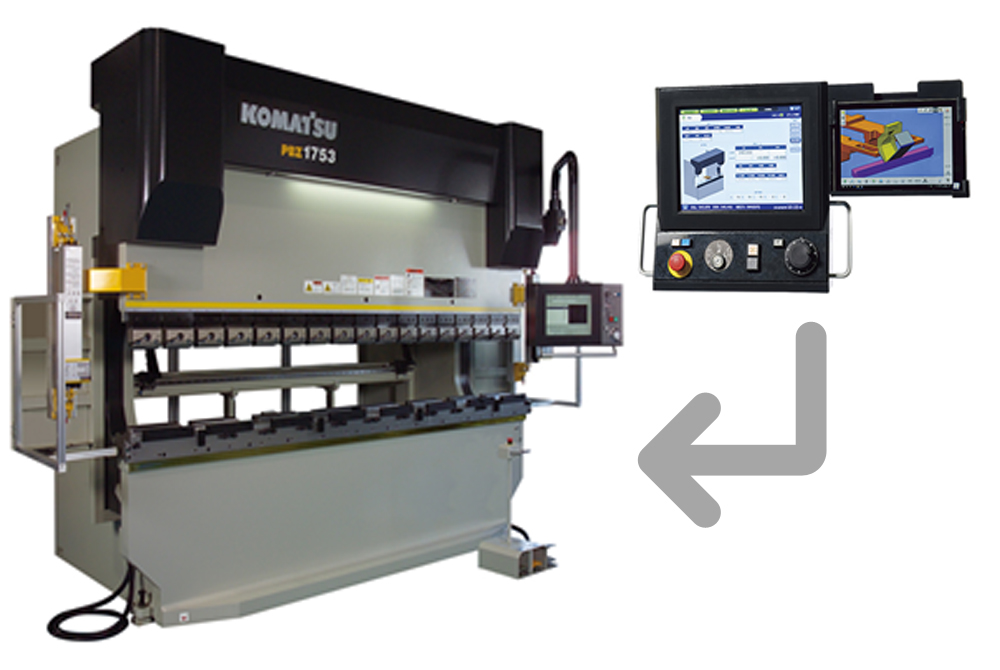 油圧式プレスブレーキ